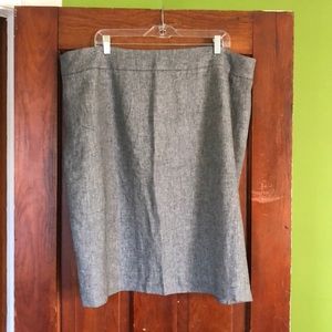 Calvin Klein pencil skirt, 20W